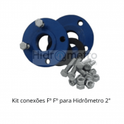 Kit conexões Fº Fº para Hidrômetro 2"