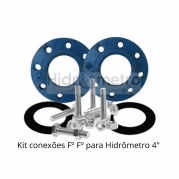 Kit conexões Fº Fº para Hidrômetro 4"