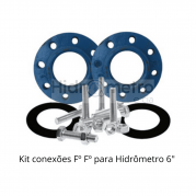 Kit conexões Fº Fº para Hidrômetro 6"