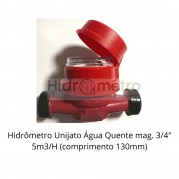 Hid. Unijato 3/4" Q3 4m3/H ÁGUA QUENTE sem conexões comp. 130mm 